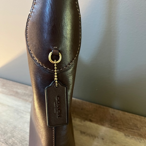 Coach Brooklyn Shoulder Bag 28 in Maple - Picture 8 of 14